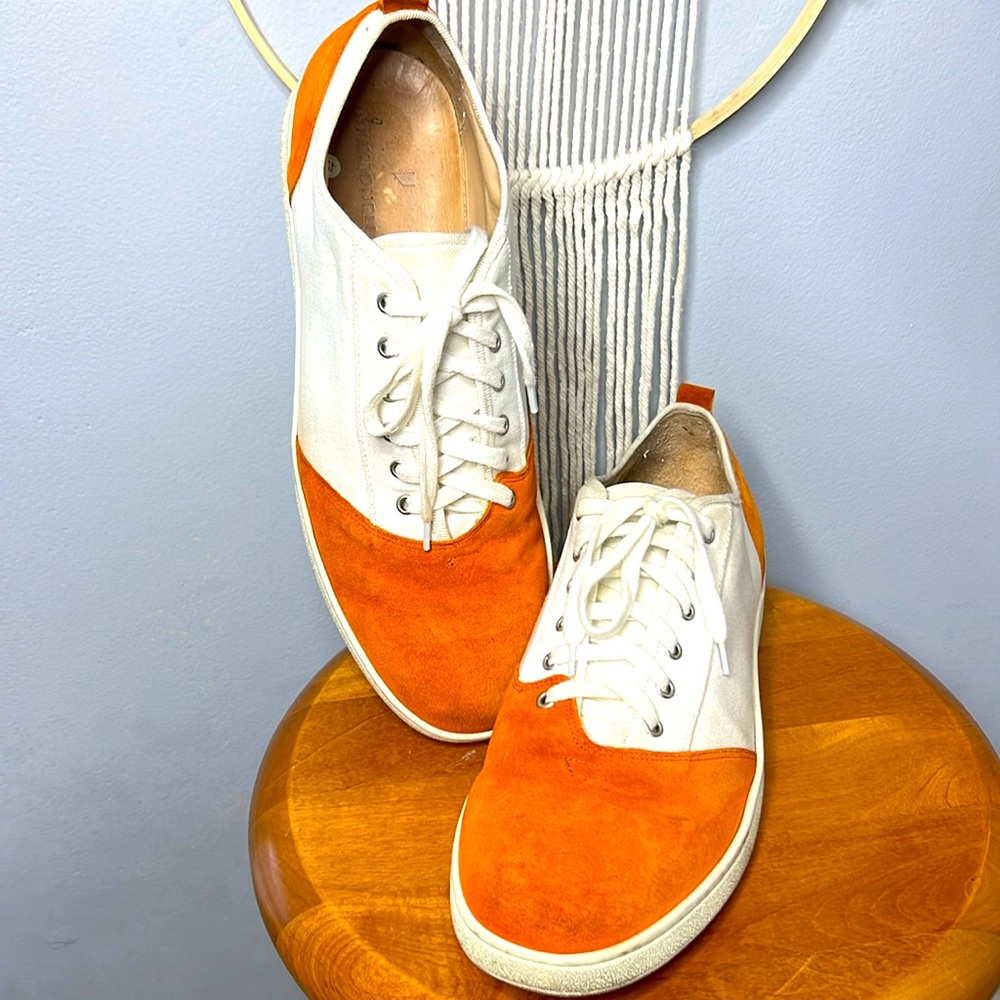 Attimonelli Suede and Canvas Shoes Sz:11.5